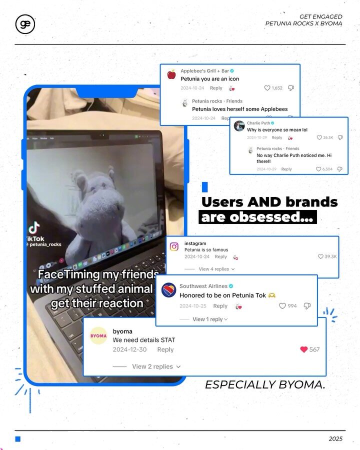 Instagram post from getengaged. This post is in position 2.